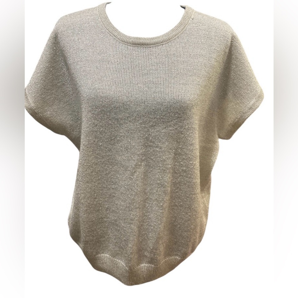 Karen Scott Short Sleeve Sweater